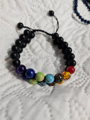 7 Chakra Healing Crystal Bracelet