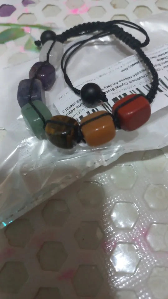 7 Chakra Healing Crystal Bracelet