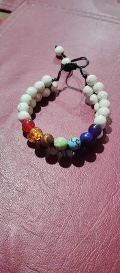 7 Chakra Healing Crystal Bracelet